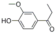 2-Methoxy-4-Propionyl Phenol Struktur