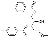 1-O-Methyl-3,5-di-O-toluoyl-2-deoxyribose Struktur