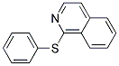 1-(PHENYLTHIO)ISOQUINOLINE Struktur