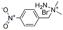 1,1-DIMETHYL-1-(4-NITROBENZYL)HYDRAZINIUMBROMIDE Struktur