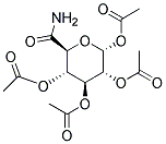 1,2,3,4-TETRA-O-ACETYL-A-D-GLUCOPYRANURONAMIDE Struktur