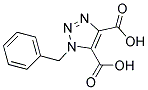 1-BENZYL-1H-1,2,3-TRIAZOLE-4,5-DICARBOXYLICACID Struktur