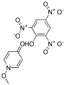 1-METHOXY-4(1H)-PYRIDINONEPICRATE Structure