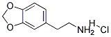 2-(1,3-BENZODIOXOL-5-YL)ETHYLAMINEHYDROCHLORIDE Struktur