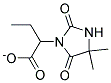 2-(4,4-DIMETHYL-2,5-DIOXO-1-IMIDAZOLIDINYL)ETHYLACETATE Struktur