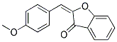 2-(4-METHOXYBENZYLIDENE)-3(2H)-BENZOFURANONE Struktur