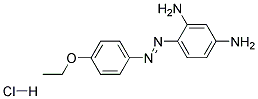 2,4-DIAMINO-4'-ETHOXYAZOBENZENEHYDROCHLORIDE Struktur