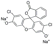 2',7'-DICHLOROFLUORESCEINDISODIUMSALT Struktur