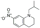 1-isobutyl-7-nitro-1,2,3,4-tetrahydroquinoline Struktur