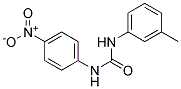 2-METHYL-4-[3-(4-NITRO-PHENYL)-UREIDO]BENZENE- Struktur