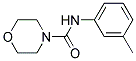 2-METHYL-4-[(MORPHOLINE-4-CARBONYL)AMINO]BENZENE- Struktur