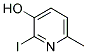 2-IODO-6-METHYLPYRIDIN-3-OL Struktur