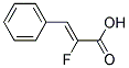 2-FLUORO-3-PHENYLACRYLIC ACID Struktur