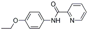 2-ETHOXY-5-[(PYRIDINE-2-CARBONYL)-AMINO]-BENZENE Struktur