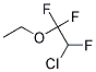 2-CHLORO-1,1,2-TRIFLUORO-1-ETHOXYETHANE Struktur