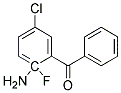 2-AMINO-5-CHLORO-2-FLUORO-DIPHENYLKETONE Struktur