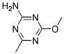 2-AMINO-4-METHOXY-6-METHYL-1,3,5-TRIMAZINE, Struktur