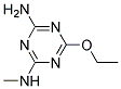 2-AMINO-4-ETHOXY-6-METHYLAMINO-1,3,5-TRIMAZINE, Struktur