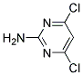 2-AMINO-4,6-DICHLOROPYRIMIDIN 95 % Struktur