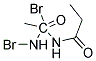 2,3-DIBROMO-2-METHYL PROPIONYL UREA Struktur