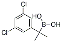 2-(3,5-DICHLOROPHENYL)PROPAN-2-YLBORONIC ACID Struktur