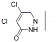 1-TERT-BUTHYL-4,5-DICHLORO-3-2H-PYRIDAZINONE Struktur