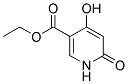 1,6-DIHYDRO-4-HYDROXY-6-OXO-3-PYRIDINECARBOXYLIC ACID ETHYL ESTER Struktur