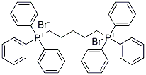 1,5-PENTANEDIYLBIS-(TRIPHENYLPHOSPHONIUM) DIBROMIDE Struktur