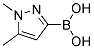 1,5-DIMETHYL-1H-PYRAZOL-3-YL-3-BORONIC ACID Struktur