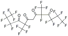 1,3-BIS(3-OXAPERFLUOROHEX-2-YL)PROPANE-1,3-DIONE Struktur