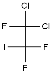 1,1-DICHLORO-2-IODO-1,2,2-TRIFLUOROETHAN Struktur