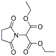 (2,5-DIOXO-1-PYRROLIDINYL)-PROPANEDIOIC ACID DIETHYL ESTER Struktur