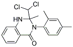 2-(DICHLOROMETHYL)-3-(2,4-DIMETHYLPHENYL)-2-METHYL-1,2,3,4-TETRAHYDROQUINAZOLIN-4-ON, TECH Struktur