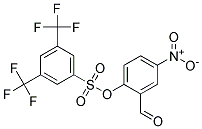 2-FORMYL-4-NITROPHENYL 3,5-DI(TRIFLUOROMETHYL)BENZENE-1-SULFONATE, TECH Struktur