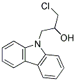 1-(9H-CARBAZOL-9-YL)-3-CHLOROPROPAN-2-OL, TECH Struktur