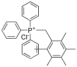 (2,3,4,5,6-PENTAMETHYLBENZYL)(TRIPHENYL)PHOSPHONIUM CHLORIDE, TECH Struktur