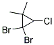 1,1-DIBROMO-3-CHLORO-2,2-DIMETHYLCYCLOPROPANE, TECH Struktur