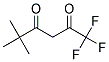 1,1,1-TRIFLUORO-5,5-DIMETHYLHEXANE-2,4-DIONE, TECH Struktur