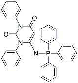 1,3-DIPHENYL-6-[(1,1,1-TRIPHENYL-LAMBDA~5~-PHOSPHANYLIDENE)AMINO]-1,2,3,4-T ETRAHYDROPYRIMIDINE-2,4-DIONE Struktur