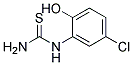 1-(5-CHLORO-2-HYDROXYPHENYL)-2-THIOUREA Struktur