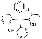 2-CHLOROTRITYL 2-AMINO-1-BUTANOL, Struktur