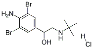 1-(4-AMINO-3,5-DIBROMO-PHENYL)-2-TERT-BUTYLAMINO-ETHANOL HYDROCHLORIDE Struktur