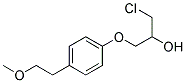 1-CHLORO-3-[4-(2-METHOXYETHYL)PHENOXY]PROPAN-2-OL Struktur