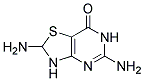 2,5-DIAMINO-2,3-DIHYDROTHIAZOLO[4,5-D]PYRIMIDINE-7-(6H)-ONE Struktur