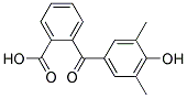 2-CARBOXY-3',5'-DIMETHYL-4'-HYDROXYBENZOPHENONE 95+% Struktur