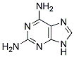 2,6-DIAMINO-9H-PURIN Struktur