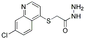 2-[(7-CHLOROQUINOLIN-4-YL)THIO]ACETOHYDRAZID Struktur