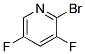 2-BROMO-3,5-DIFLUOROPYRIDIN Struktur