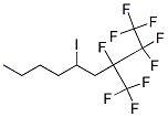 1,1,1,2,2,3-HEXAFLUORO-3-(TRIFLUOROMETHYL)-5-IODONONAN Struktur