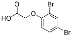 2-(2,4-DIBROMOPHENOXY)ACETIC ACID Struktur